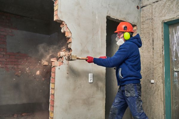 Concrete Wall Demolition in State College