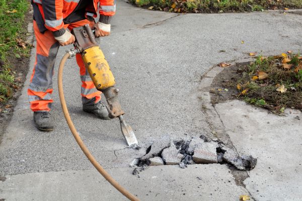 Concrete Sidewalk Removal in State College
