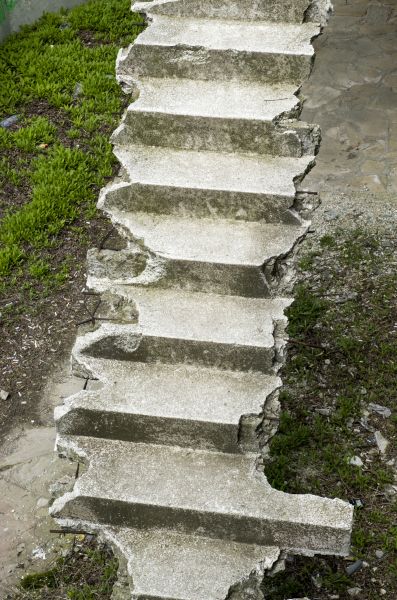 Concrete Steps Demolition in State College