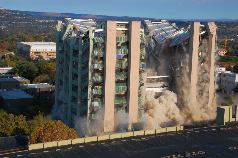 Controlled Demolition Process