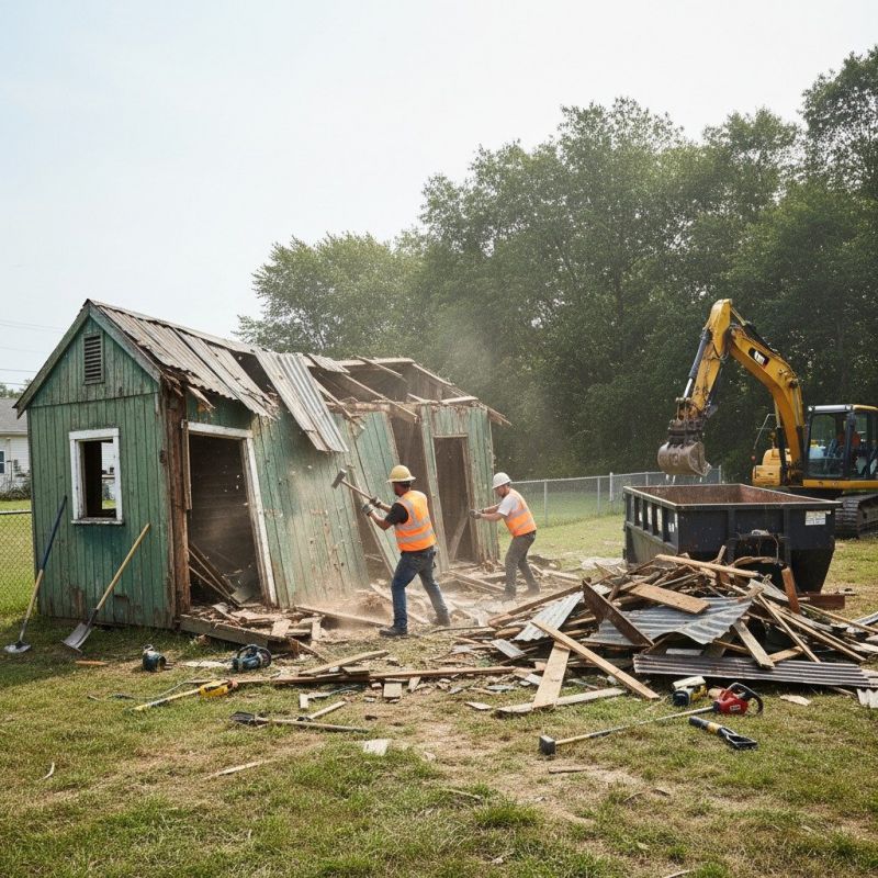 Walkway Demolition detail