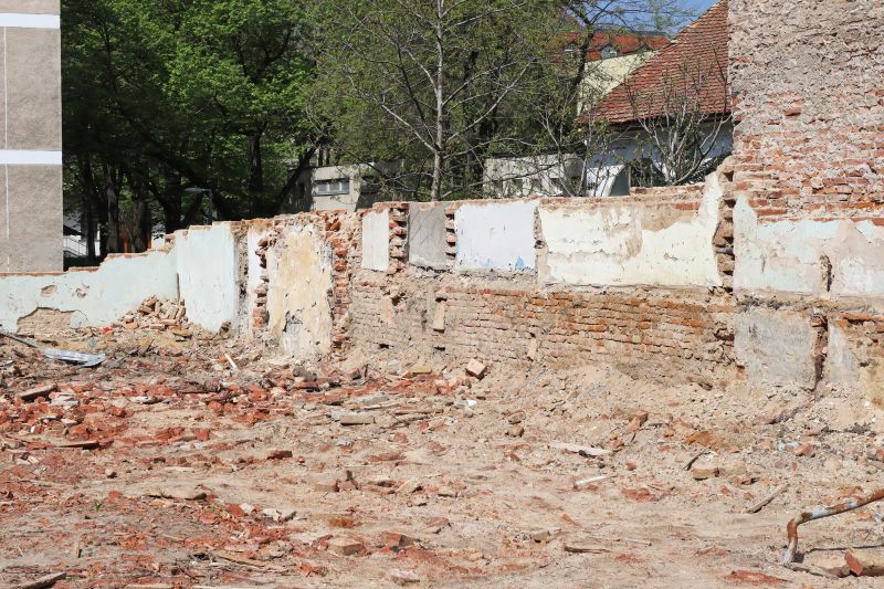 Retaining Wall Demolition